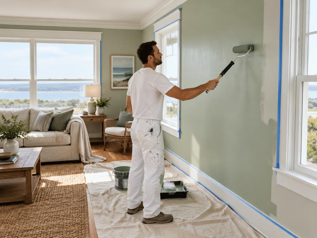 Interior Painting in a Wilmington interior