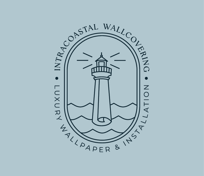 navy on blue logo